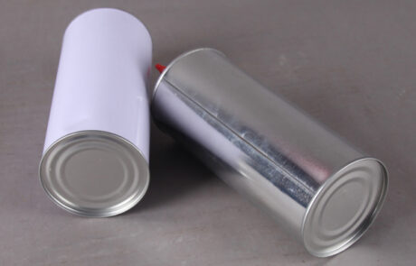 Tin boxes - 500ml screw top metal tins