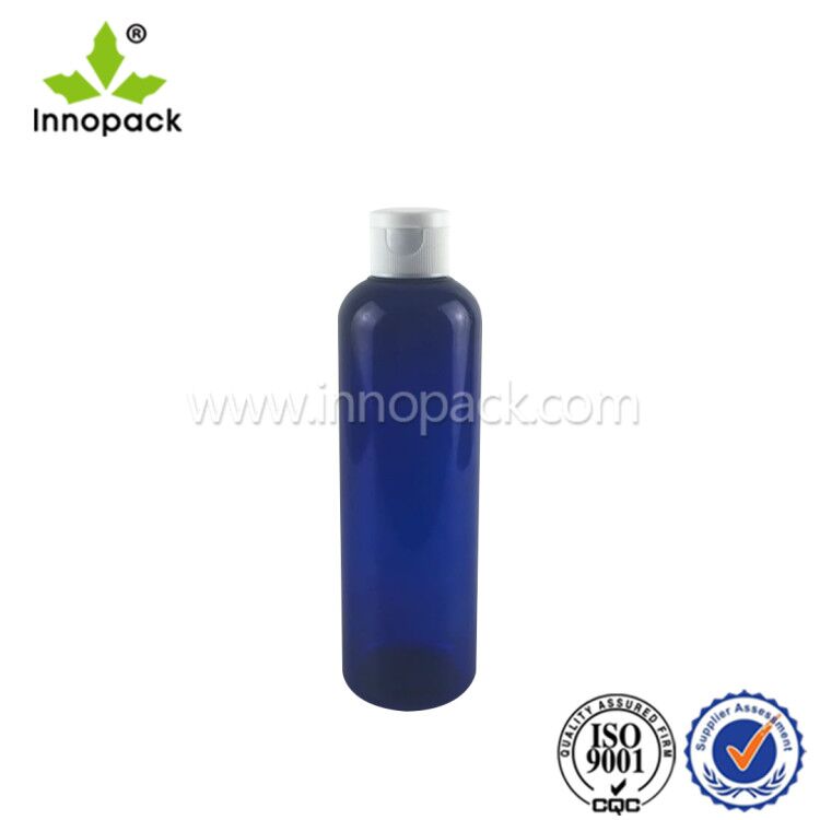250ml round small pet plastic bottle with clip cap fast deliver