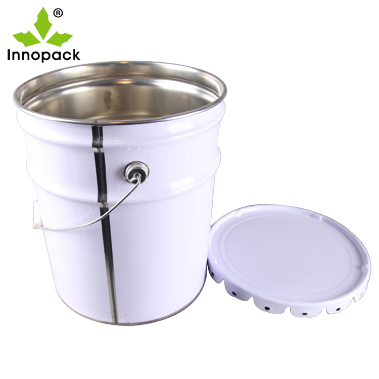 60L open head sealed conical stainless steel drum - Innopack